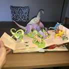 dinosaur 3d pop-up book