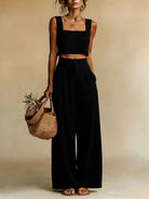 Dorvelli | Women's Two-Piece Set – Peachy Palazzo