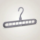 Space-Saving Closet Hanger System (3-Pack) - Vertical Clothes Storage