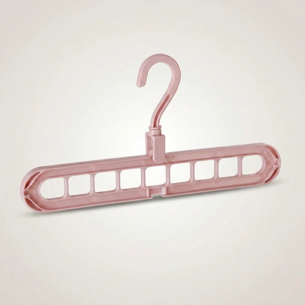 Space-Saving Closet Hanger System (3-Pack) - Vertical Clothes Storage