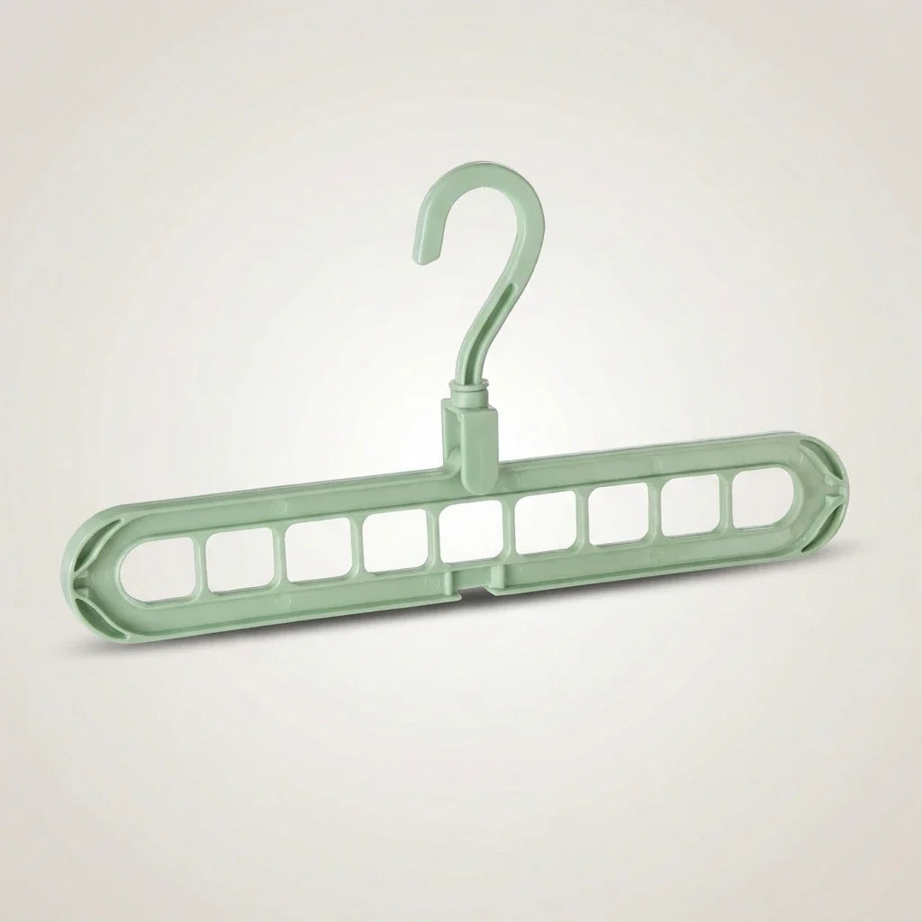 Space-Saving Closet Hanger System (3-Pack) - Vertical Clothes Storage