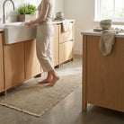 Non-Slip Waffle Bath Mat, Quick-Dry Polyester Floor Mat