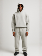 Men's Oversized Hooded Tracksuit Set – Hoodie and Joggers