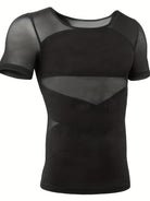 Men's Fitted Tank Top Sleeveless Muscle Vest Slim Fit