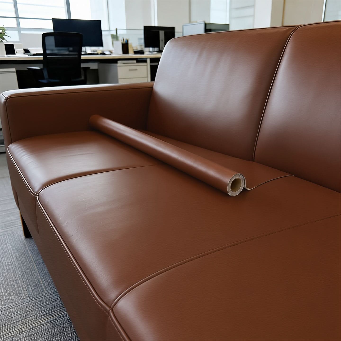 Self-Adhesive Vinyl Repair Patch for Chairs & Cushions