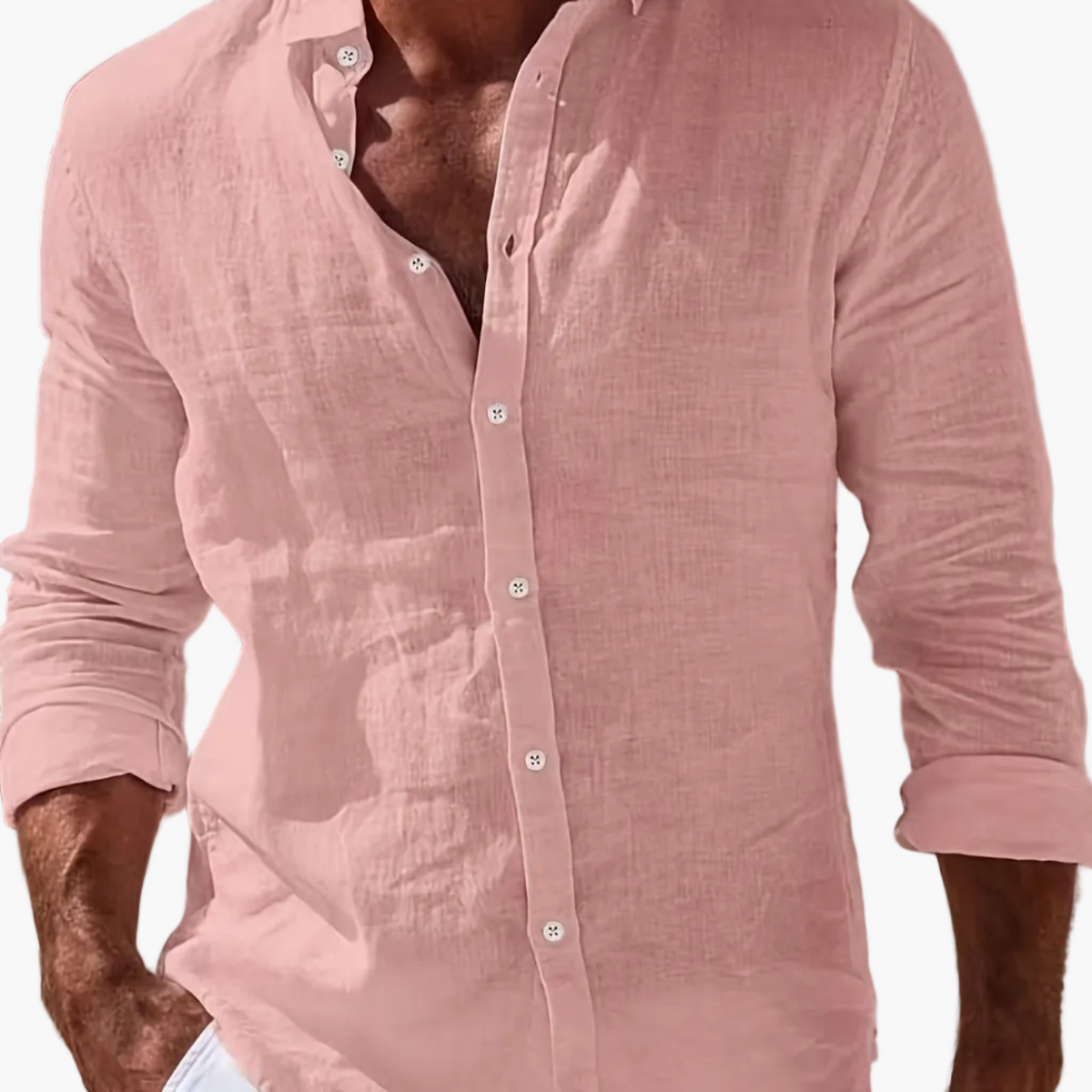 Men's Lightweight Casual Shirt – Relaxed Fit Summer Top