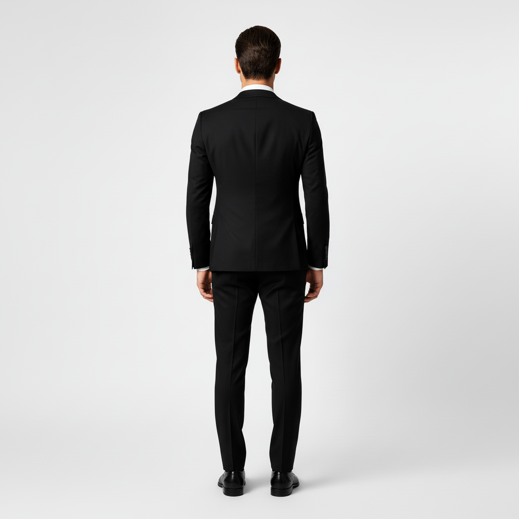 Men's 3-Piece Suit with Waistcoat - Jacket, Vest & Trousers