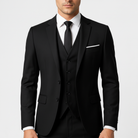 Men's 3-Piece Suit with Waistcoat - Jacket, Vest & Trousers