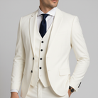 Men's 3-Piece Suit with Waistcoat - Jacket, Vest & Trousers