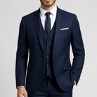 Men's 3-Piece Suit with Waistcoat - Jacket, Vest & Trousers