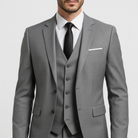 Men's 3-Piece Suit with Waistcoat - Jacket, Vest & Trousers
