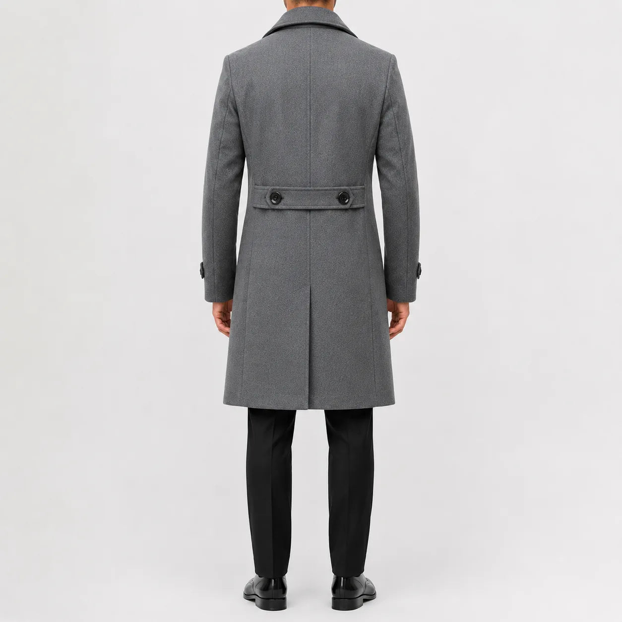Trenchcoat met double-breasted sluiting