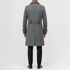 Trenchcoat met double-breasted sluiting