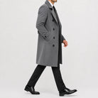 Trenchcoat met double-breasted sluiting