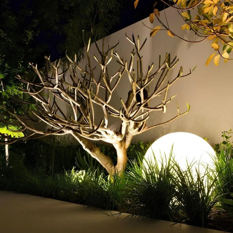 Spherical Outdoor Garden Light with Remote Control - 16 Colours, Weather-Resistant