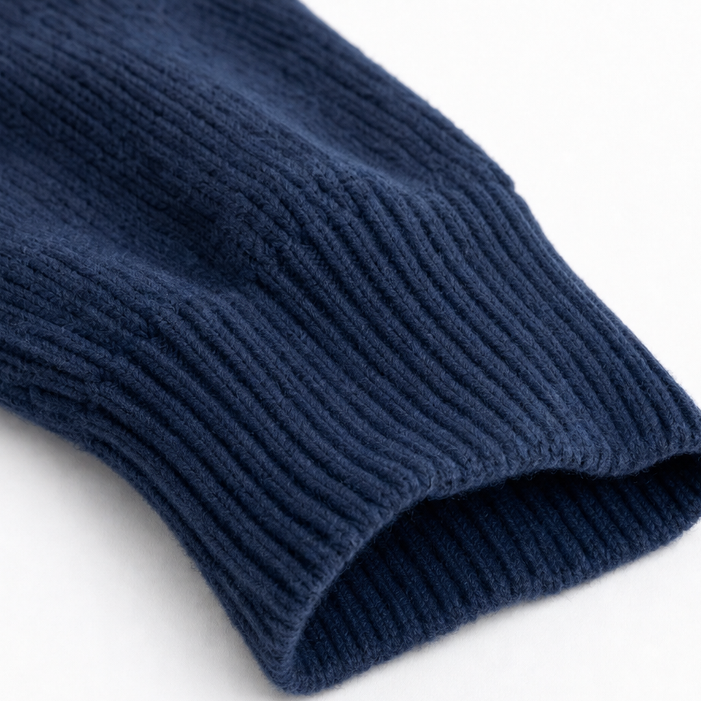 Women's Hoodies Zip Sweater Knit with Striped Sleeve Detail