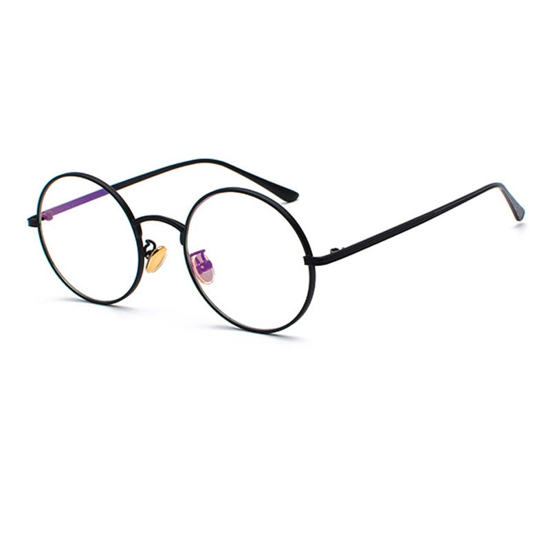 Unisex Round Sunglasses Retro Thin Frame Summer Eyewear
