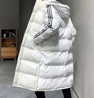 Men's Long Parka Jacket - Windproof Hooded Winter Coat