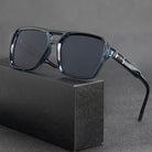 Men's Oversized Retro Sunglasses with Wide Frame