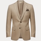 Men's Blazer Slim Fit with Button Closure - Spring/Summer Jacket