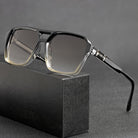 Men's Oversized Retro Sunglasses with Wide Frame
