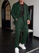 Men's Suits 2-Piece Slim Fit - Single Breasted Blazer & Trousers