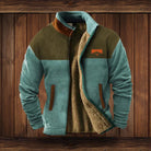 Men's Winter Jacket Vintage Design – Warm Lined Zip-Up