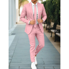 Anzug Herren mit schmaler Passform - rosa
