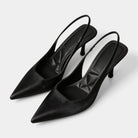 Women's Pointed-Toe Slingback Heels with Slim Stiletto Heel