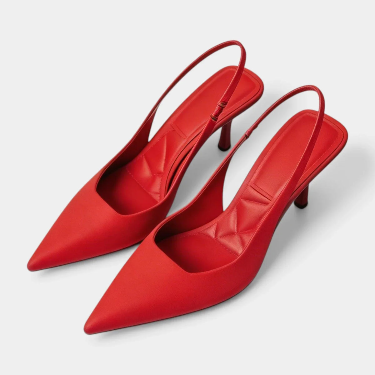 Women's Pointed-Toe Slingback Heels with Slim Stiletto Heel
