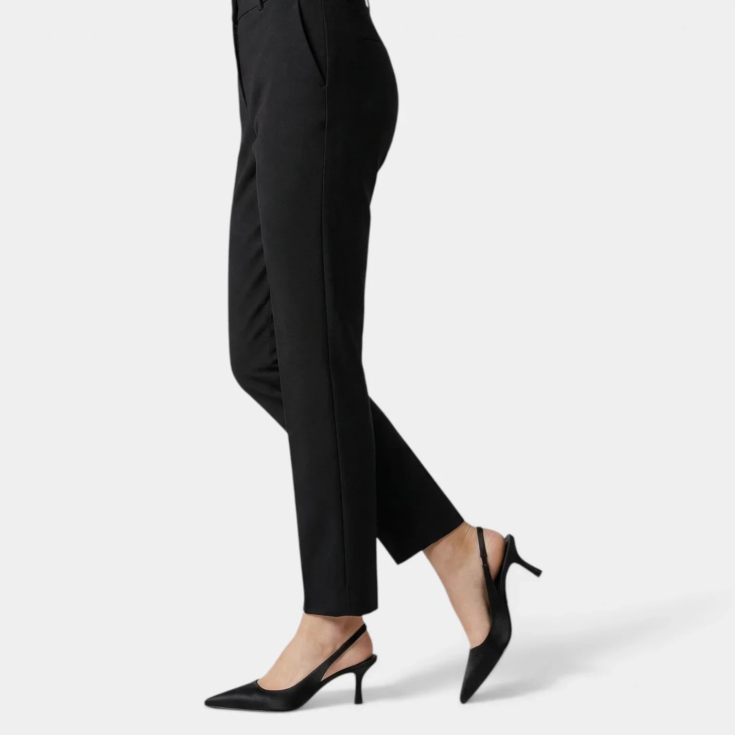 Women's Pointed-Toe Slingback Heels with Slim Stiletto Heel