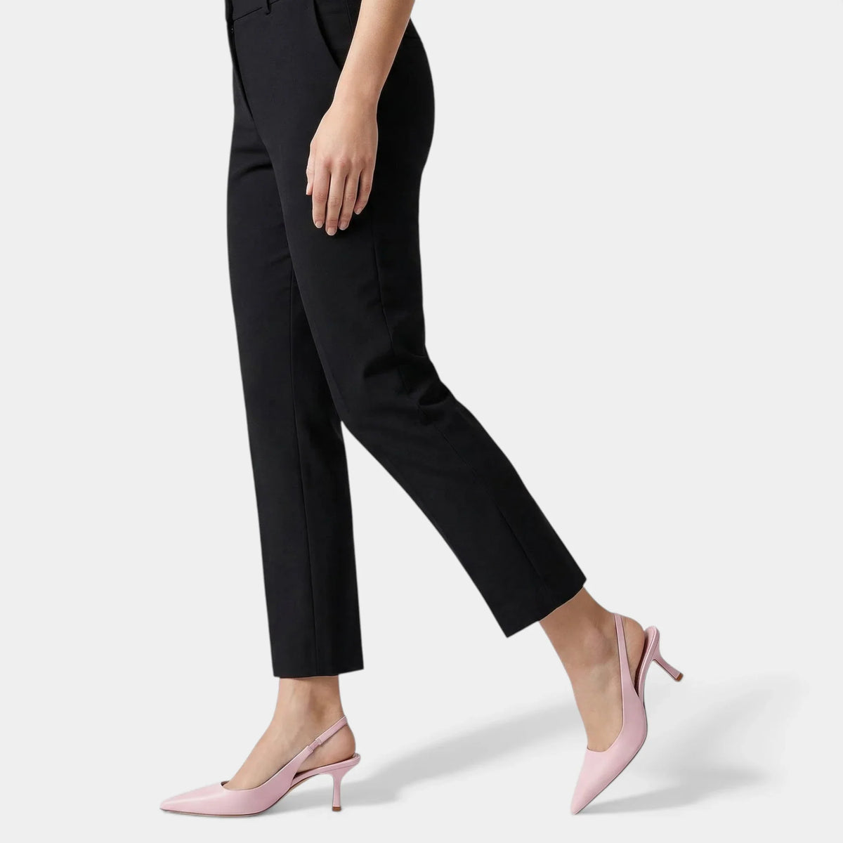 Women's Pointed-Toe Slingback Heels with Slim Stiletto Heel