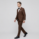 Men's 3-Piece Suit - Single-Breasted Blazer with Waistcoat
