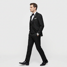 Men's 3-Piece Suit - Single-Breasted Blazer with Waistcoat
