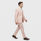 Ladies Trouser Suit Three-Piece Double-Breasted Blazer Set