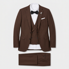 Men's 3-Piece Suit - Single-Breasted Blazer with Waistcoat
