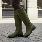 Women's Waterproof Knee-High Boots with Adjustable Calf Strap