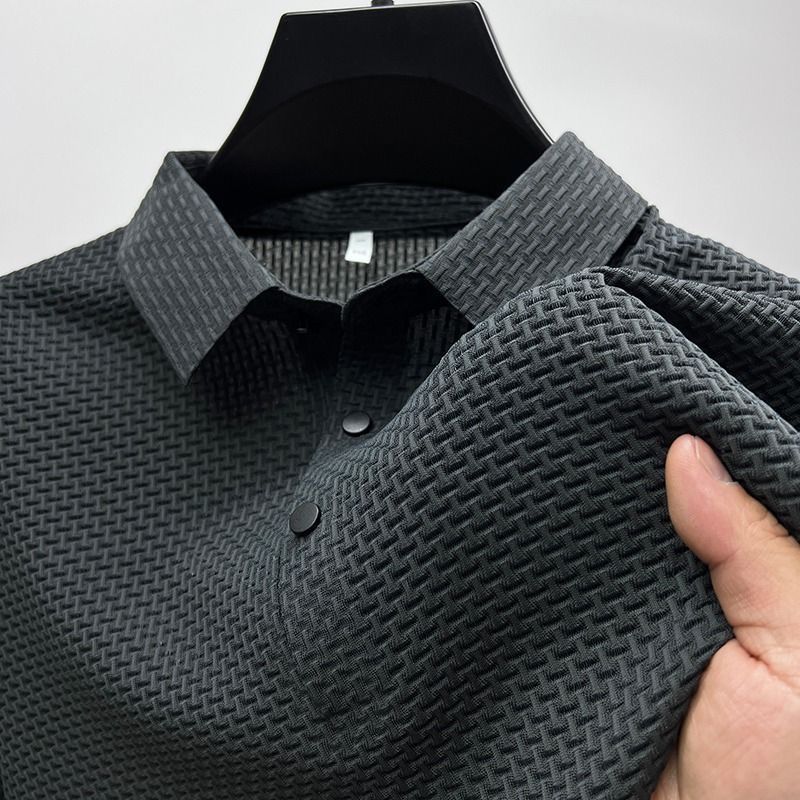 Men's Slim Fit Polo Shirt – Short Sleeve Casual Top