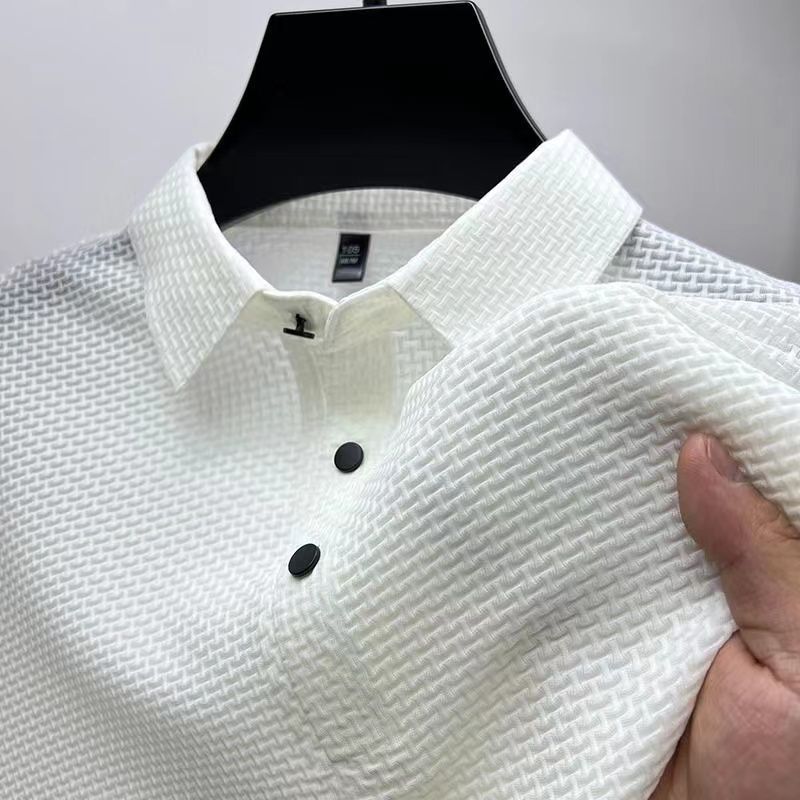 Men's Slim Fit Polo Shirt – Short Sleeve Casual Top