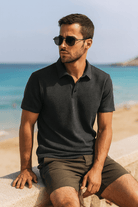 Men's Slim Fit Polo Shirt – Short Sleeve Casual Top