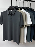 Men's Slim Fit Polo Shirt – Short Sleeve Casual Top