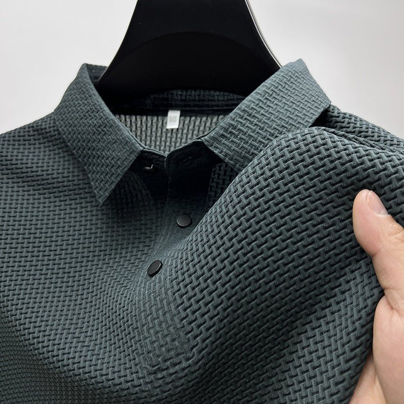 Men's Slim Fit Polo Shirt – Short Sleeve Casual Top