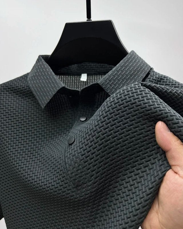 Men's Slim Fit Polo Shirt – Short Sleeve Casual Top