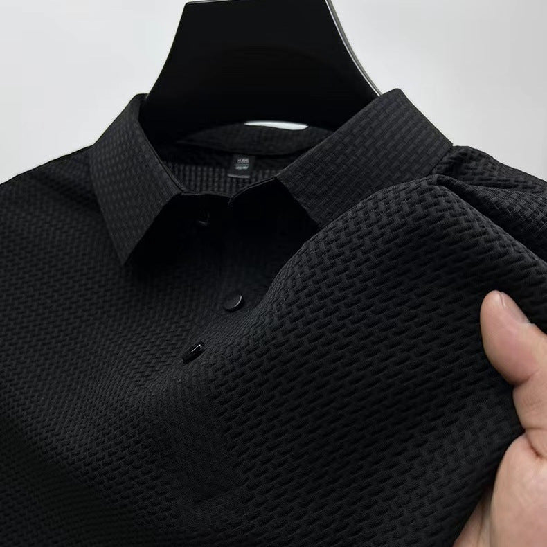 Men's Slim Fit Polo Shirt – Short Sleeve Casual Top