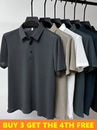 Men's Slim Fit Polo Shirt – Short Sleeve Casual Top