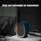 Electric Ceramic Heater - Compact Space Heater for Home & Office