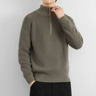 Callahan Ribbed Half Zip Sweater_3