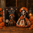 Day of the Dead Patchwork Doll Craft Kit – Beginner Sewing Set
