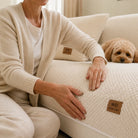 Non-Slip Pet Sofa Cover - Plush Grip-Backed Couch Protector