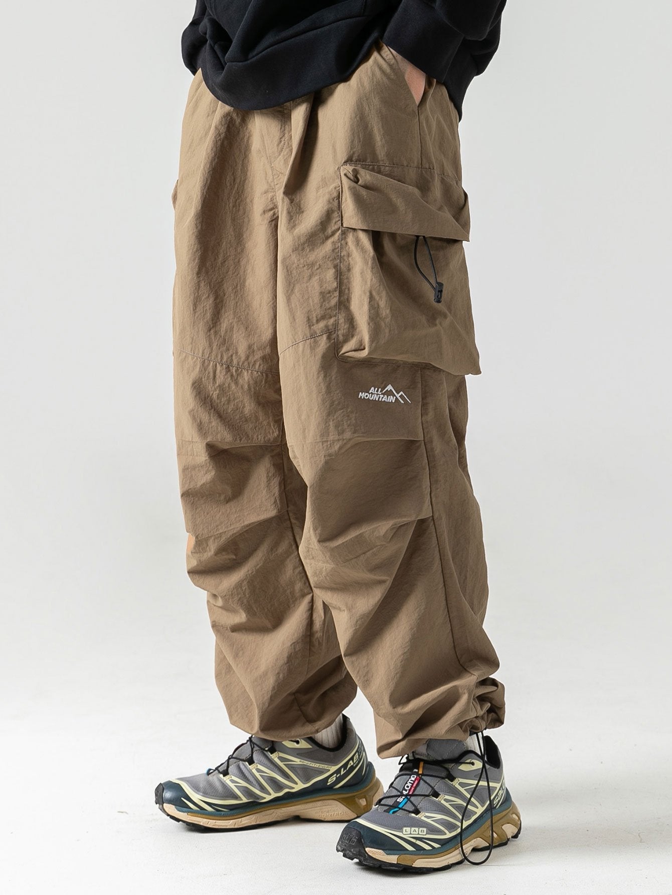 Herren Cargo-Hose wasserfest - Outdoor & Wandern - Braun